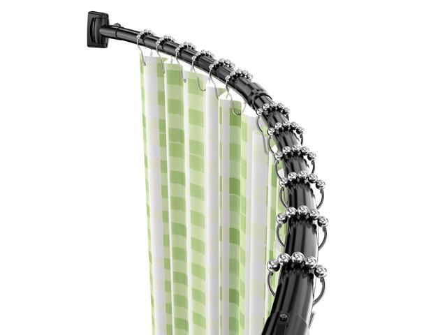 Photos - Other sanitary accessories Curved Shower Curtain Rod, Adjustable Stainless Steel Telescopic Shower Ro