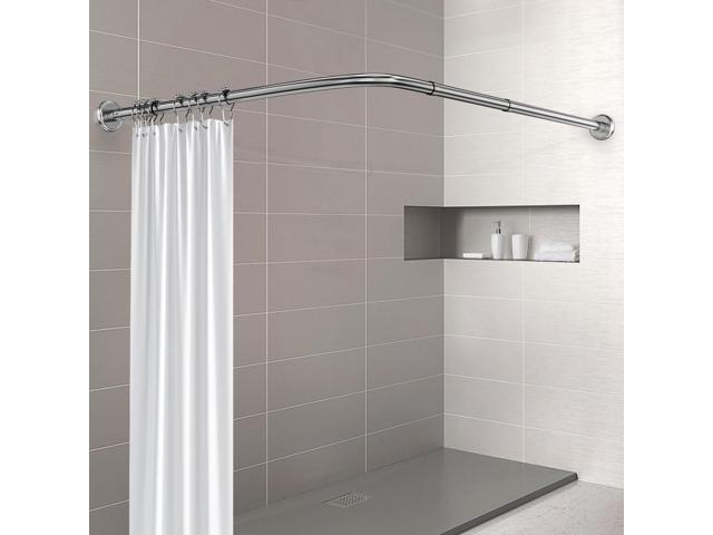 Photos - Other sanitary accessories Misounda Shower Curtain Rod, Stainless Steel Retractable Shower Rod, Drill