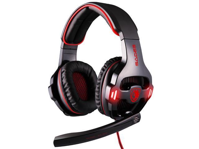 Pro Gaming Headset 7.1 Surround Sound Noise Canceling Bass Wired USB Headphones with Microphone Volume Control For PC Gamer