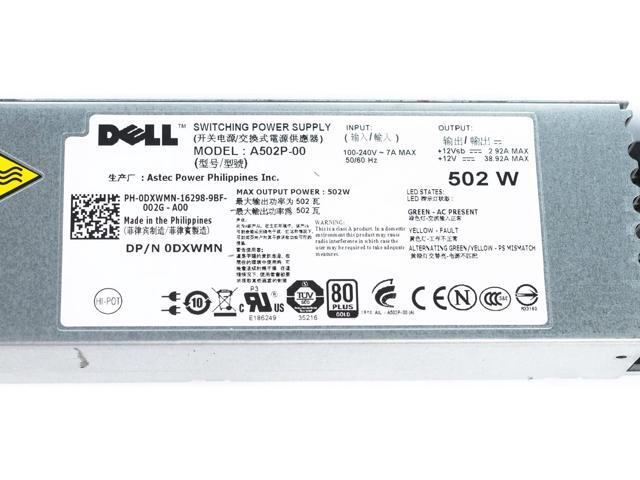 Dell KY091 Poweredge R610 502W Power Supply A502P-00