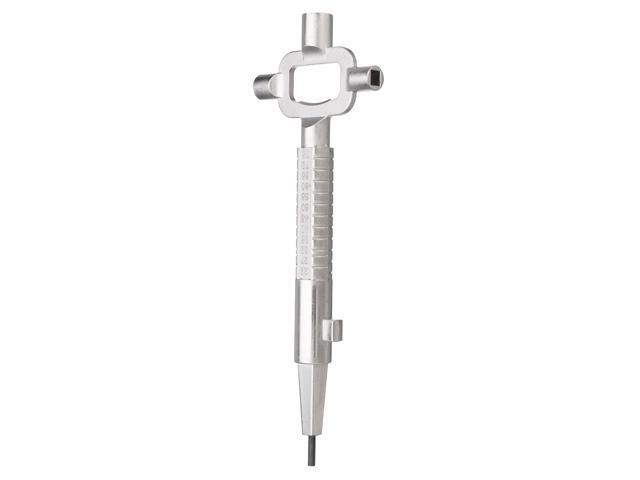 Sliver Locksmith Tool Multi Purpose Cylinder Gauge Cam Turner Spindle Turner