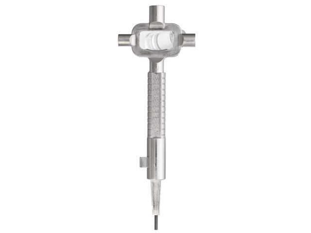 Sliver Locksmith Tool Multi Purpose Cylinder Gauge Cam Turner Spindle Turner