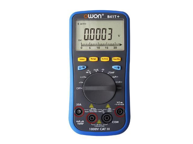 OWON B41T+ 4 1/2 Digital Multimeter With Bluetooth True RMS Tester Meter 3 in 1 Datalogger + Multimeter + Temperature Meter