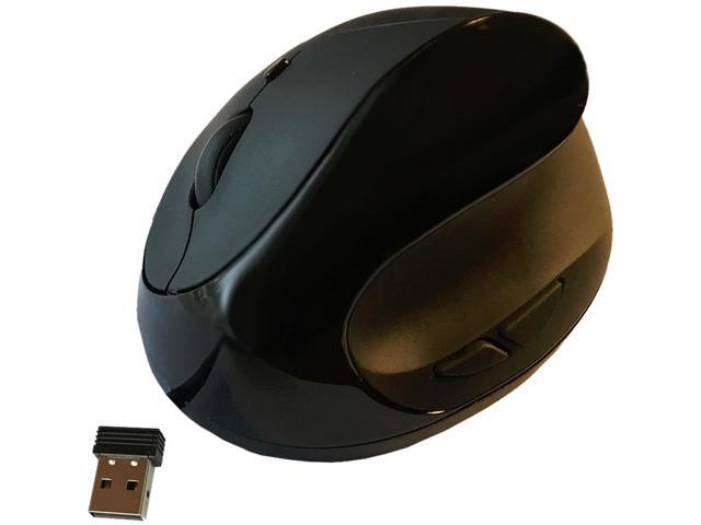 ERGOGUYS LLC EM011-BKW BLACK ERGONOMIC WIRELESS VERTICAL MOUSE