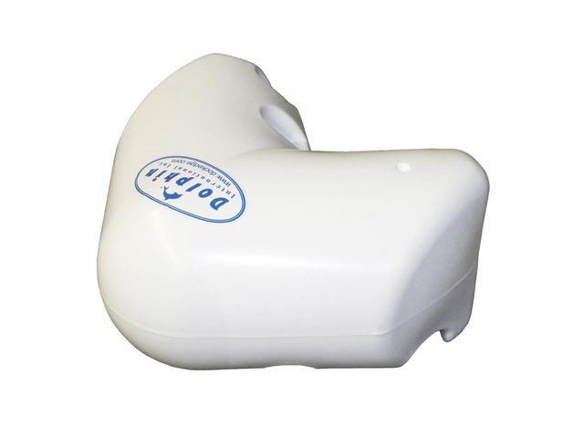 Dock Edge Dolphin Dockside Bumper 12 x 12 Corner-White - 1064-W-F
