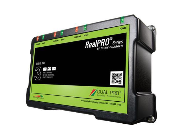 DUAL PRO REALPRO SERIES 18A 3 BANK BATTERY CHARGER