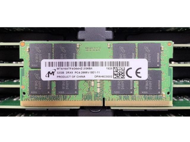 Micron MTA16ATF4G64HZ-2G6BA DDR4 2666 32G 2RX8 PC4-2666V For Laptop