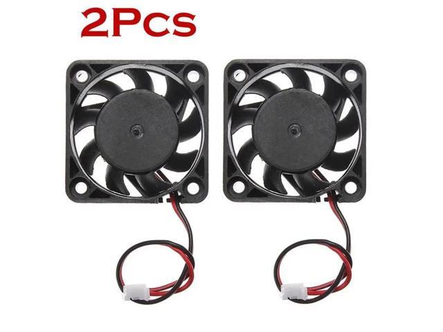 rgb cooling fan 2Pcs 12V Mini Computer Fans Cooling Small 40mm x 10mm DC Brushless with 2-pin HOT 2017 Nov29