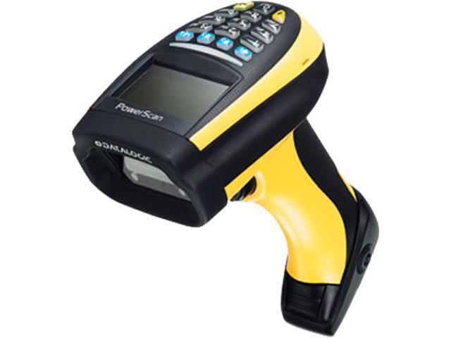 PowerScan PM9100 16-key Cordless Linear Imager with Display, 910 MHz - PM9100-DK910RB