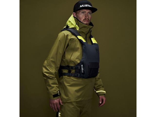 MUSTANG KHIMERA HYBRID DUAL FLOTATION PFD ADMIRAL GRAY