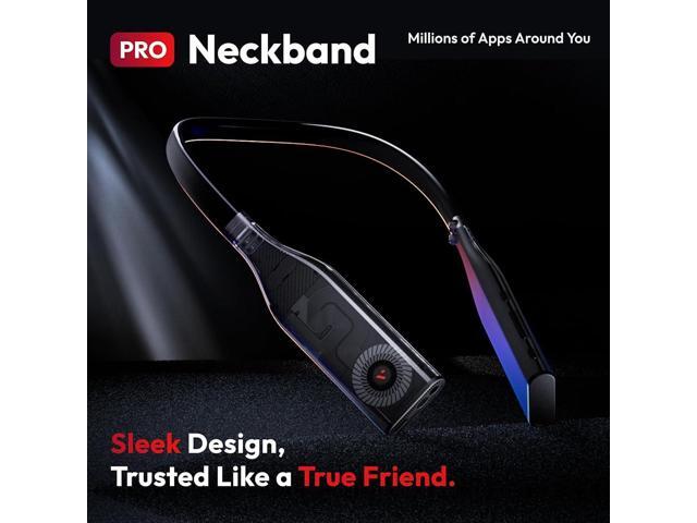 VITURE - Pro Neckband - Multi-screen/3DoF/Smooth Follow/Ambient Mode, 3D Player, AI Assistant - 12GB+256GB - Black - image 3