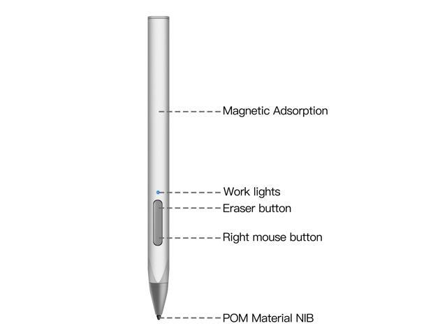 Stylus with Palm Rejection, 4096 Pressure Sensitivity, Compatible with Surface Pro X/8/7+/7/6/5/4/3, Surface Book/Go/Laptop/Studio for Precise...
