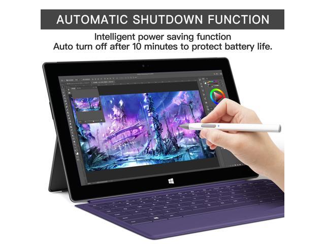Stylus with Palm Rejection, 4096 Pressure Sensitivity, Compatible with Surface Pro X/8/7+/7/6/5/4/3, Surface Book/Go/Laptop/Studio for Precise...