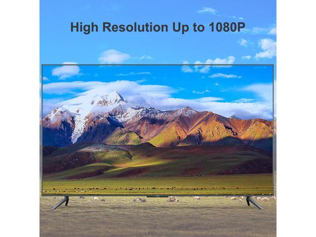 DisplayPort to HDMI 6 Feet Cable, Hannord DP to HDMI Male to Male Adapter 1080P HD Gold-Plated Cord Compatible with Lenovo, HP, ASUS, Dell and...