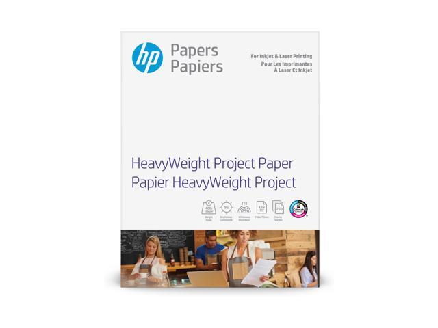 HP HeavyWeight Project Paper, Matte, 40 lb, 8.5 x 11 in. (216 x 279 mm), 250 sheets Z4R14A