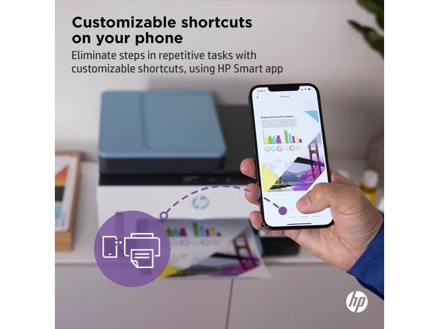 HP - Smart Tank 6001 Wireless AI-Enabled All-in-One Cartridge-Free Supertank Inkjet Printer with 3 Years of Ink Included¹ - Basalt - image 8