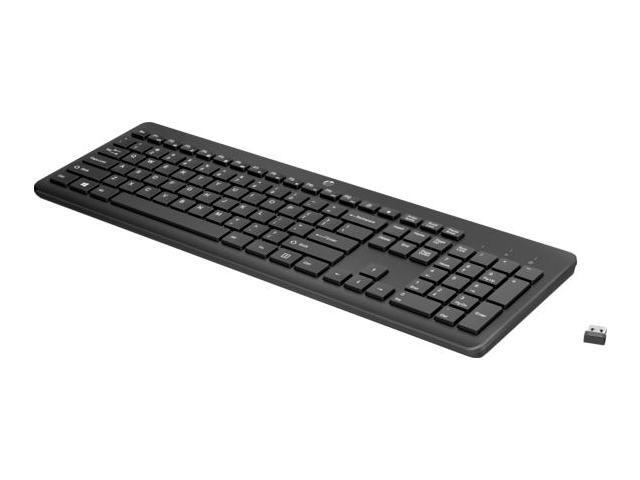 HP - 230 Full-size Wireless Keyboard - Black - image 10