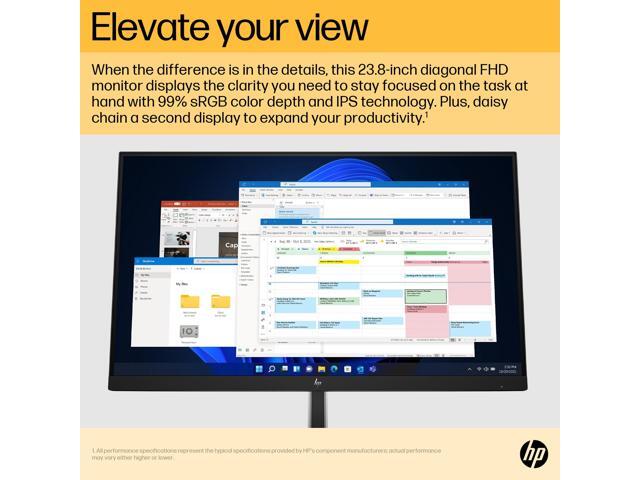 HP E24u G5 FHD USB-C Monitor 23.8' FHD (1920 x 1080) 50-75 Hz