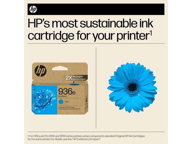 HP - 936e EvoMore Ink Cartridge - Cyan - image 7
