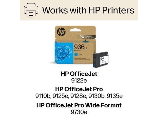 HP - 936e EvoMore Ink Cartridge - Cyan - image 2