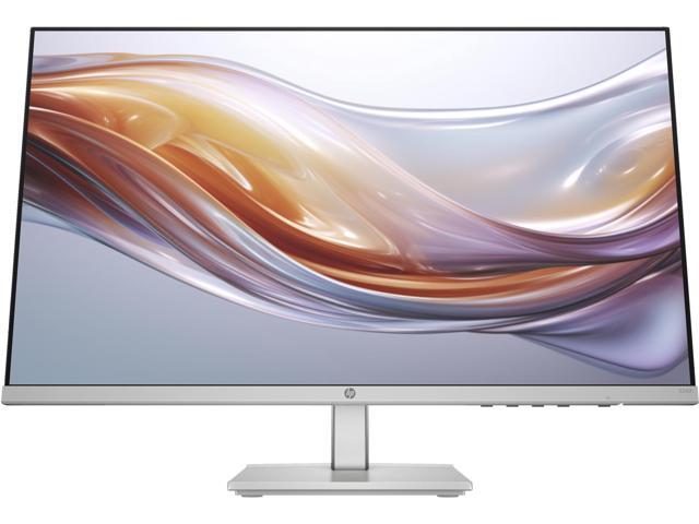 HP - 23.8" IPS LED FHD 100Hz Monitor with Adjustable Height (HDMI, VGA) - Silver & Black - image 6