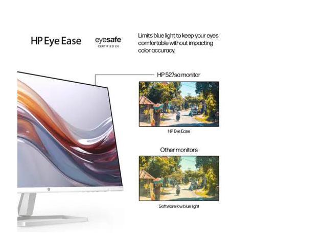 HP - 27" IPS LED FHD Monitor (HDMI, VGA) - Silver & Black - image 8