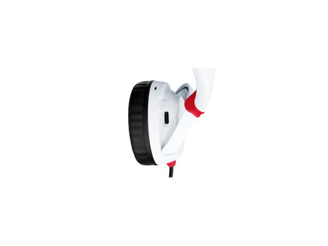 HyperX - Cloud Mini Wireless Headset for PC, PS5, PS4, Xbox Series X|S, Xbox One, Nintendo Switch, Chromebook, and Mobile - White/Red - image 3