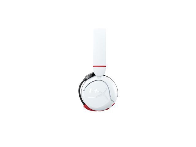 HyperX - Cloud Mini Wireless Headset for PC, PS5, PS4, Xbox Series X|S, Xbox One, Nintendo Switch, Chromebook, and Mobile - White/Red - image 5