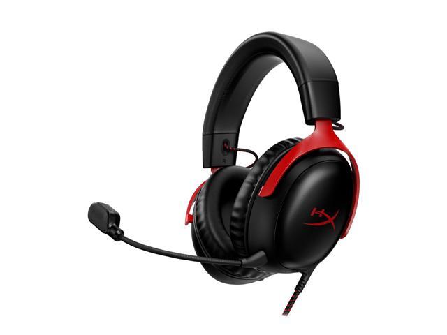 HyperX - Cloud III Wired Gaming Headset for PC, PS5, PS4, Xbox Series X|S, Xbox One, Nintendo Switch, and Mobile - Black/Red - image 3