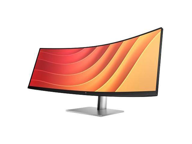 HP - 44.5" VA LCD Curved 165Hz FreeSync Premium (AMD Adaptive Sync) Monitor (USB, HDMI) - Black, Silver, Multicolor - image 3