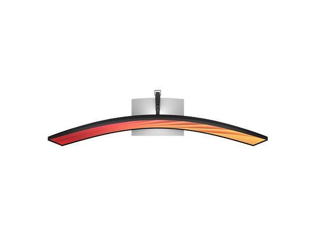 HP - 44.5" VA LCD Curved 165Hz FreeSync Premium (AMD Adaptive Sync) Monitor (USB, HDMI) - Black, Silver, Multicolor - image 12