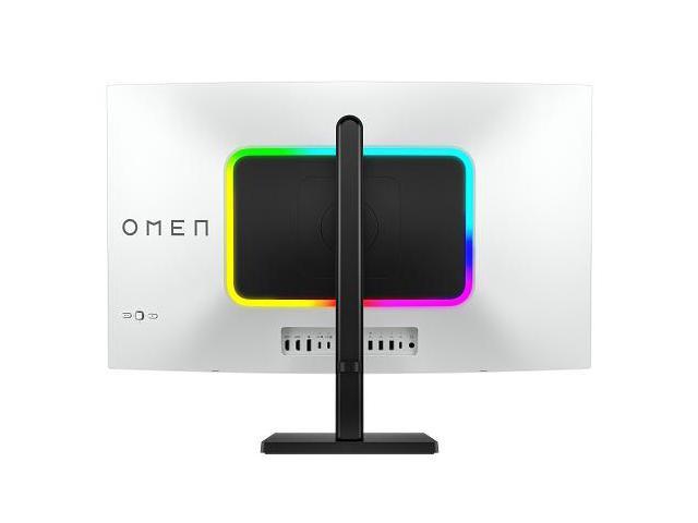 HP OMEN - Transcend 31.5" QD-OLED 4K UHD 240Hz G-SYNC Compatible Gaming Monitor with Adjustable Height - Black/White - image 11