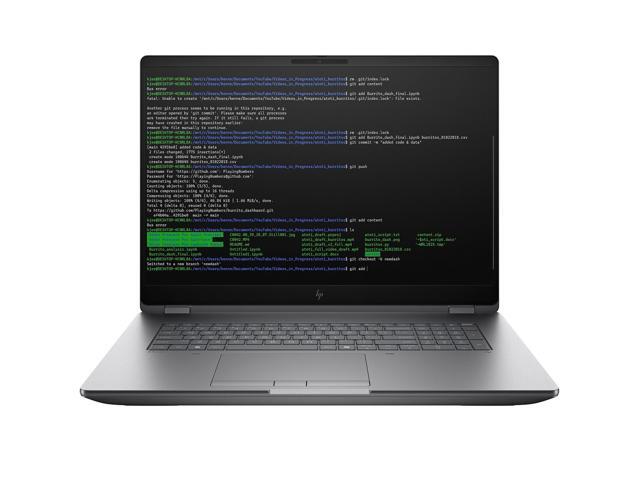 HP ZBook Fury G1i 18 Mobile Workstation PC with 3 Yr Warranty & Wolf Pro