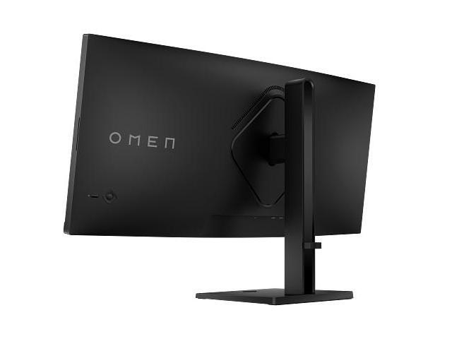 HP OMEN - 34" VA Curved WQHD 180Hz AMD FreeSync Premium Gaming Monitor with Adjustable Height (DisplayPort, HDMI) - Black - image 12