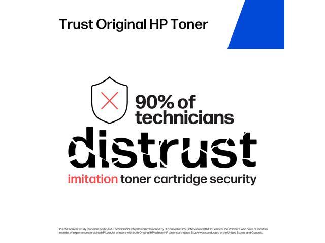 HP 210A Black Original LaserJet Toner Cartridge, ~ 2,000 pages, W2100A