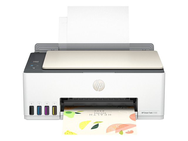HP Smart Tank 5103 All-in-One Inkjet Printer, Color Mobile Print, Copy, Scan Up