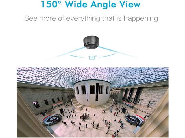 Hidden Cameras for Home Security, 1080p HD Mini Spy Camera Wi-Fi Wireless, Small Nanny Camera Indoor with Remote View, Motion Detection, Night...