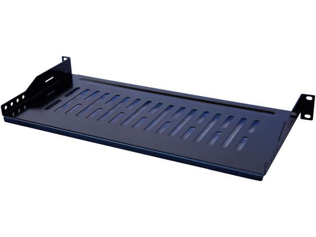 Raising Electronics Server Shelf Cantilever Tray Vented Shelves Rack Mount 19 Inch 1U 8Inch(200mm) Deep