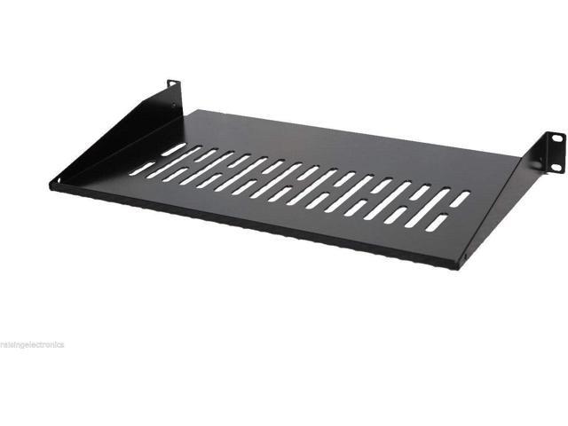Raising Electronics Server Shelf Cantilever Tray Vented Shelves Rack Mount 19 Inch 1U 8Inch(200mm) Deep