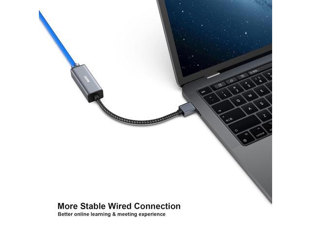 BENFEI Ethernet Adapter, USB 3.0 to RJ45 1000Mbps Gigabit LAN Adapter Compatible for MacBook, Surface Pro, PC with Windows11/10/8/7, XP, Vista,...