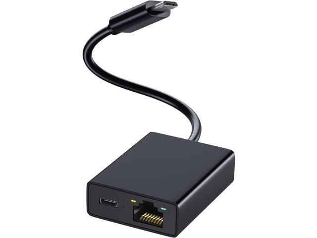 Ethernet Adapter for Fire TV Stick, Electop Micro USB to RJ45 Ethernet Network Adapter Compatible with 4K Fire Stick,Chromecast Google Home Mini...