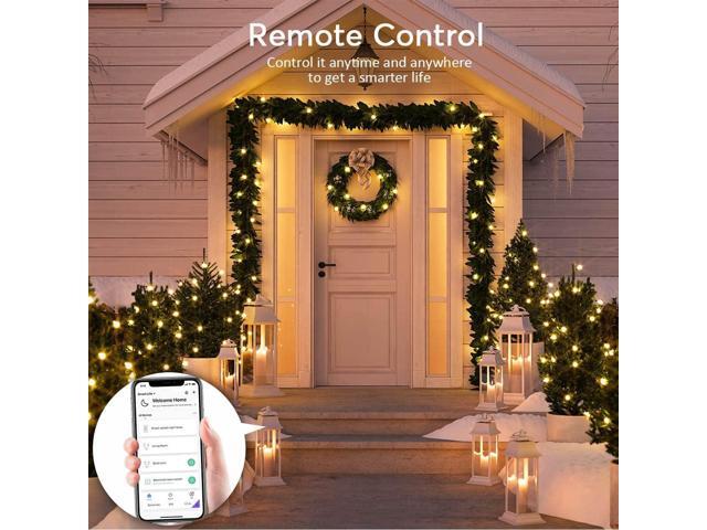 6 Ft WiFi Surge Protector - 8 Outlet Extension Cord with 4 Smart & 4 Always On Outlets, 4 USB Ports, Alexa & Google Home Compatible, Black