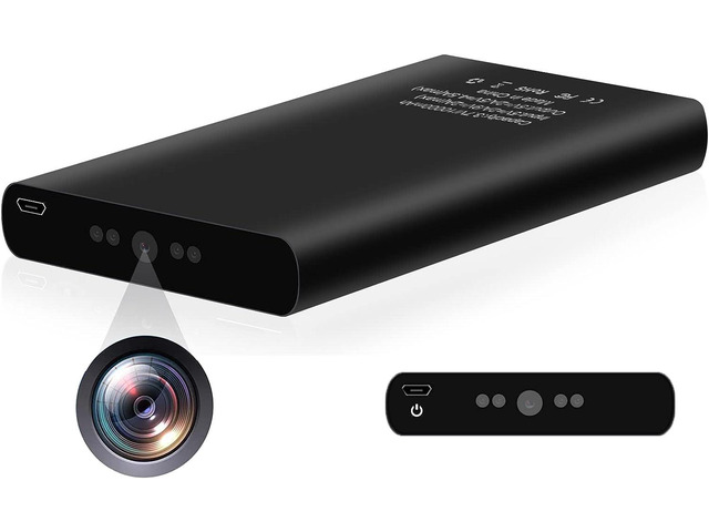 Spy Hidden Camera Power Bank 10000mAh Portable Security Camera Nanny Cam HD 1080P Video Recording Charger Camera for Home Office Night...