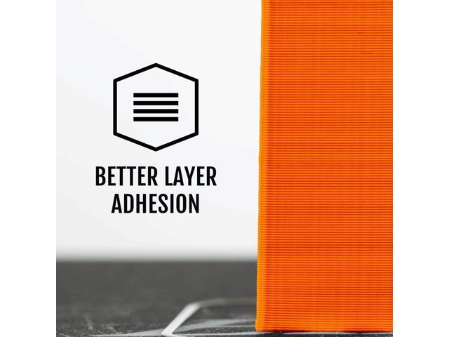 HATCHBOX 1.75mm Orange PLA 3D Printer Filament, 1 KG Spool, Dimensional Accuracy +/- 0.03 mm, 3D Printing Filament