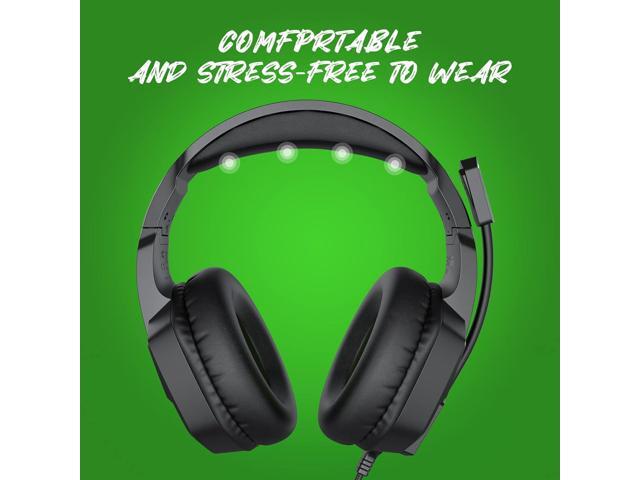 EKSA Fenrir S Gaming Headset for Xbox Series X/S, Xbox One, PS5, PS4, PC, Switch - Noise Cancelling Microphone, Comfortable Ear Pads, 50 mm...
