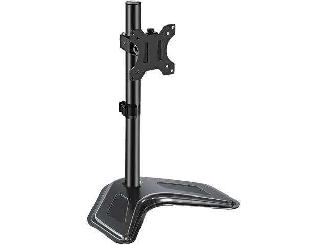 MOUNT PRO Single Monitor Stands Fits 13-32 inch/17.6 lbs Screen, Free-Standing Computer Monitor Mount for Desk, Display Standing with Adjustable...