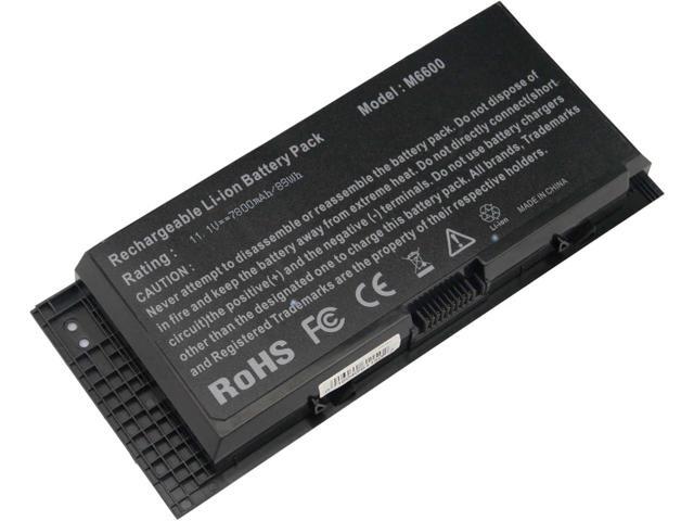 Futurebatt New M6600 Laptop Battery for Dell Precision M4600 M4700 M6600 M6700 Series Battery, Fits Type FV993 1C75X 3DJH7 97KRM FJJ4W KJ321 RY6WH...