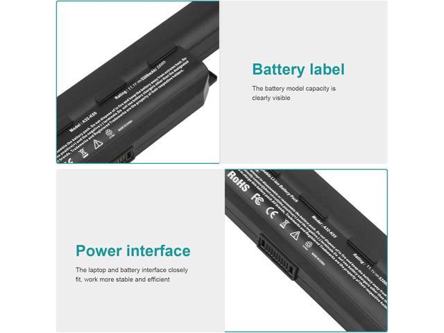 Futurebatt Laptop Battery for Asus A32-K55 A33-K55 A41-K55, ASUS U57A A45 A75 K55N K45 K55A K75 X55 X55A X55C X55U X75 R500A R500V