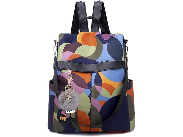 COFIHOME Backpack Purse for Women Waterproof Rucksack Anti-theft Handbag Travel Bag