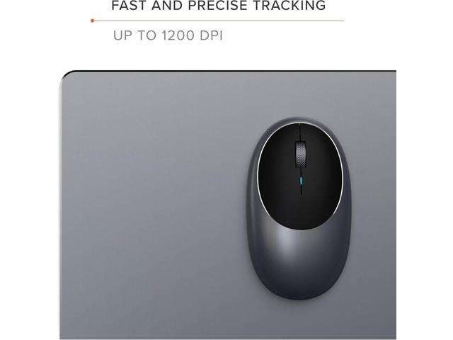 Satechi M1 Wireless Bluetooth Mouse, USB-C Rechargeable, Compact & Portable, for Mac/Windows, Compatible with M4/M3/M2 MacBook, Pro, Air/iMac/iPad...